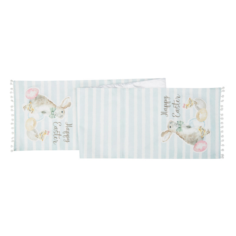 Fenster No Pattern Cotton Table Runner