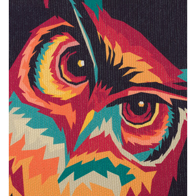 Tapis 24 po x 36 po, lavable à la machine, envers antidérapant, intérieur / extérieur - Hoo's There