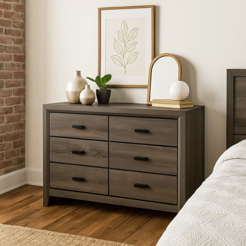 Jasiram 41.25'' W 6 - Drawer Dresser
