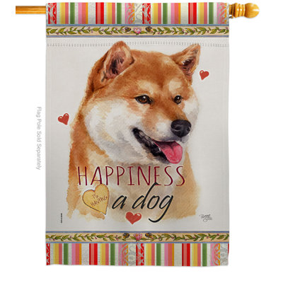 Double Sided Polyester Animal House Flag