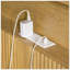 Structure de lit double à lattes pleine grandeur avec rangement, ports de charge intégrés et conception en forme de vague pour les chambres à coucher modernes-885718045-885718044