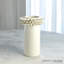 Spike Cylinder Vase-White-Sm-762394822