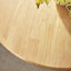 Tamala Round Wooden Dining Table & 2 Shannondale Chairs - Traditional Farmhouse Style-110041140