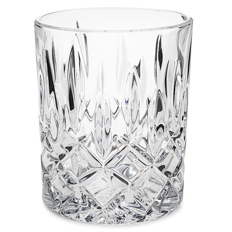 Hudson 270ml Crystal Whiskey Glass Set