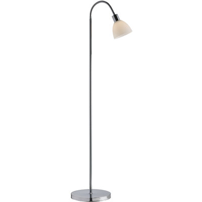 Ray 152cm Chrome Arched Floor Lamp
