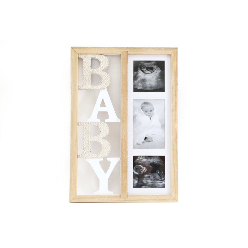 Ezmae Beige Wood Picture Frame