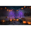 3 Pac Halloween Spooky Tree With Purple Lights, 4FT 5FT And 6FT, Lighted Black Tree For Halloween Decoration