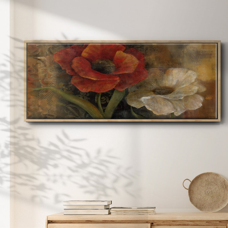 Perfect Pair I- Framed Canvas