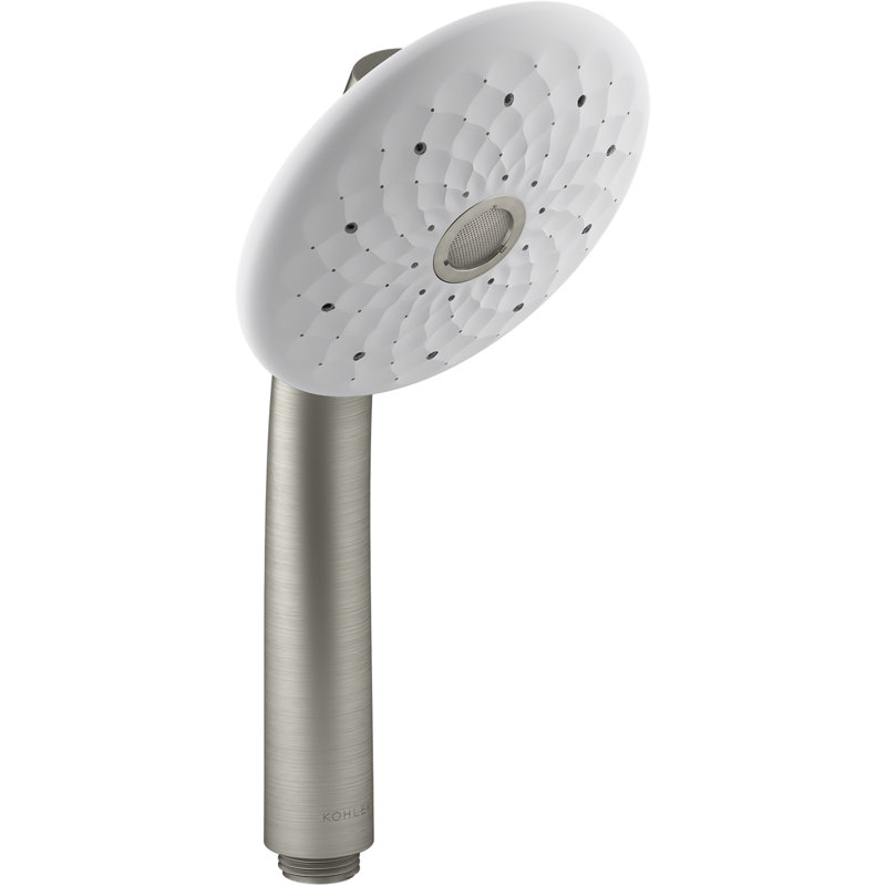Exhale B120 Rain Handheld Shower Head, Vibrant Brushed Nickel