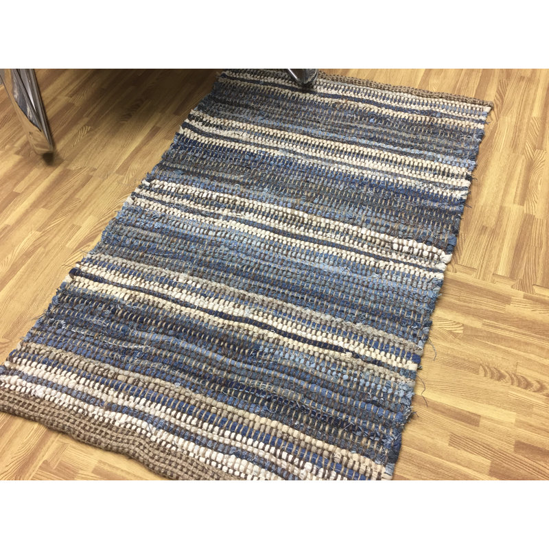 Jaydin Cotton Striped Indoor Rug, Rectangle 5' x 7'6"