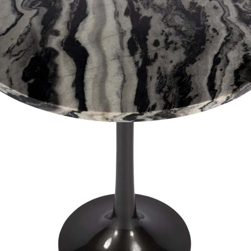 Paxton Round Marble Side Table