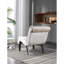 Chaise de salon en velours Comfy-1742201748