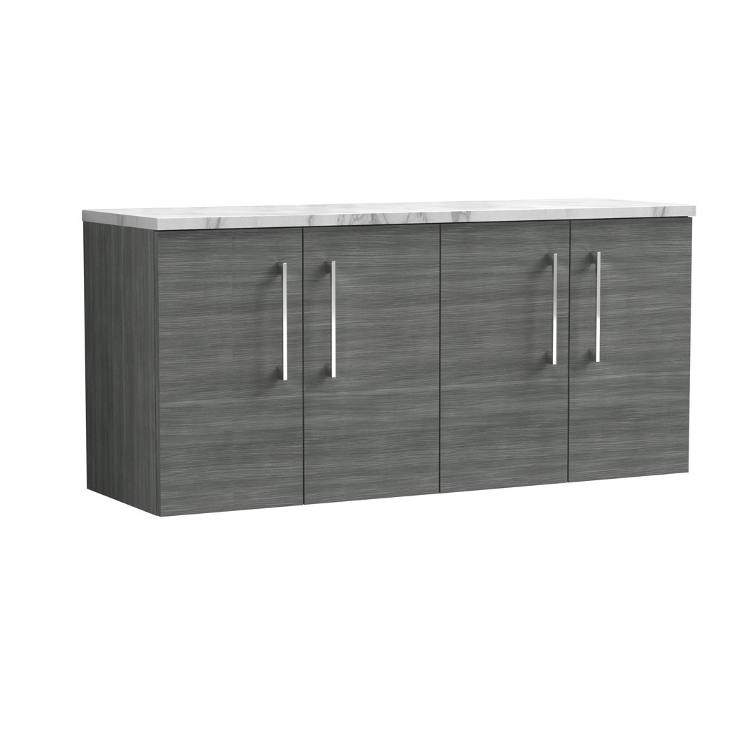 Arno 47.44cm Double Bathroom Vanity Base Only