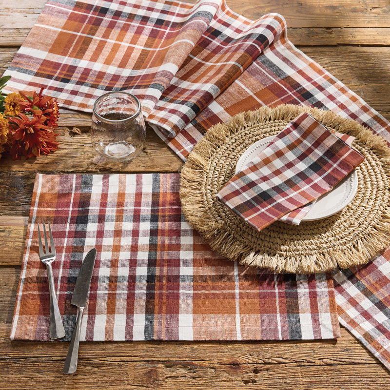  Ensemble de 4 napperons Russett