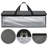 4 Pack Hat Storage Bag for Baseball Cap Organizer Clear Hat Case with Carrying Handles and Zippered-1198950394