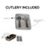 Clydell 40,57 oz. Contenant alimentaire-1664365176