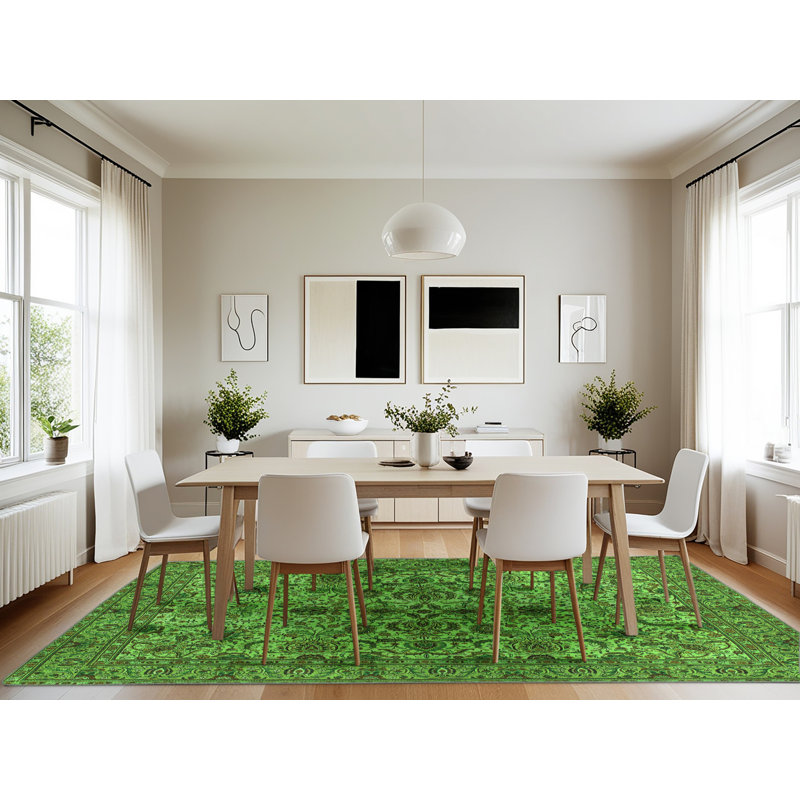 Tapis vert traditionnel Traditional 63, Rectangle 7 pi x 10 pi