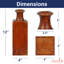 Vase de table 12 "