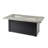 Rectangle Concrete Smokeless Fire Pit Table with Hidden Fuel Tank-1963647576