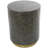 Mother of Pearl Shell Side End Accent Table with Gold Base-459042142-459042129