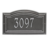 Signature Series 1-Line Wall Address Plaque