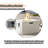24" Square Propane Fire Pit Table With 40,000 BTU Burner, Lightweight MGO Stone-Look Outdoor Fire Pit With Lava Rocks & Rain Cover For Patio Backyard-897142474