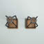 Ensemble de 2 vases de table Mahaney