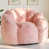 Fausse fourrure rose