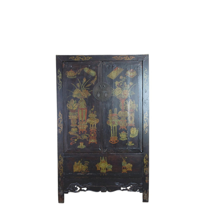 Solid Wood Accent Cabinet