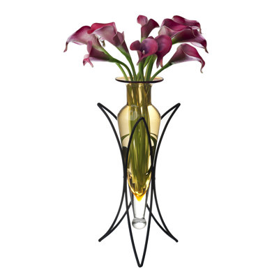 Vase de table en verre Alwie