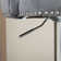 Upholstered Adjustable Height Counter Stool with Metal Frame
