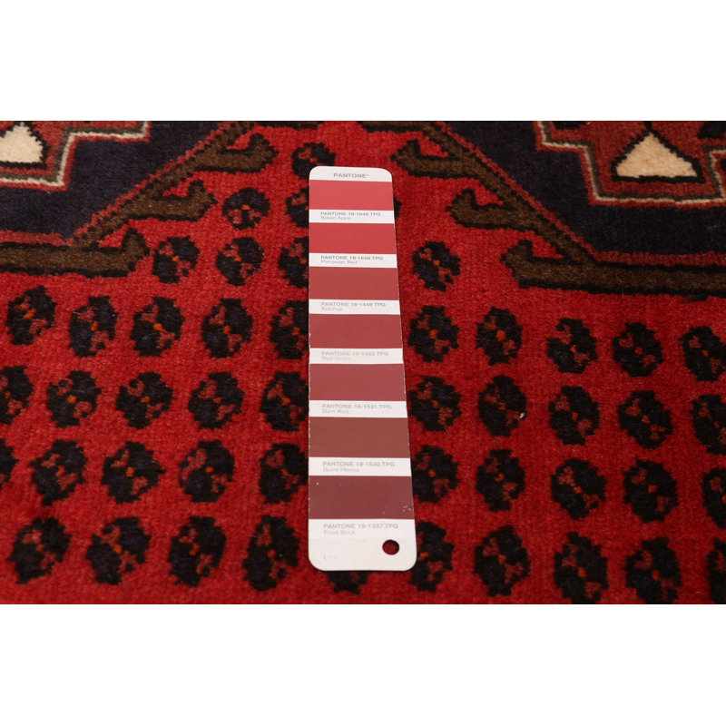 Tapis rouge Andelz 3 pi 4 po x 4 pi 9 po