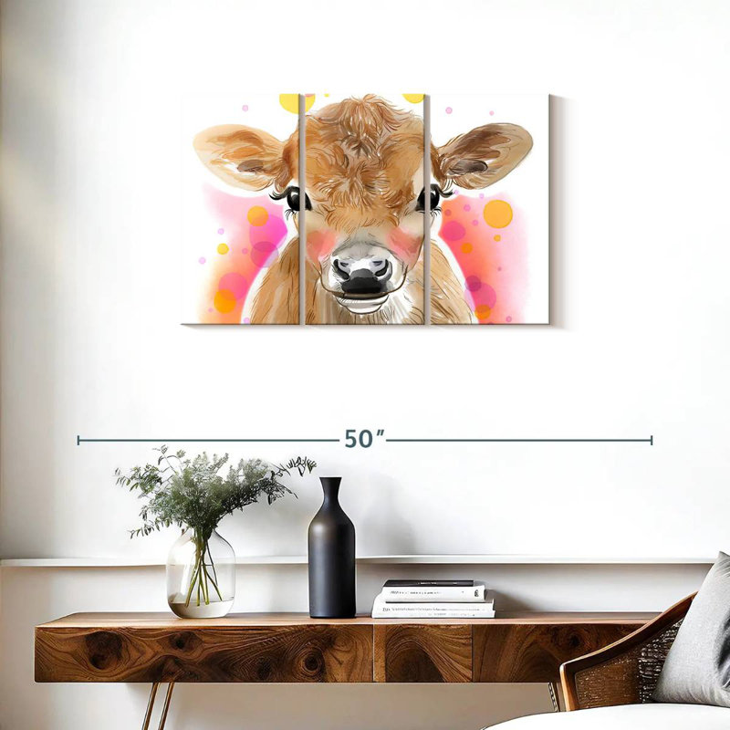 Vache Brampt, H 20 po x l 33 po