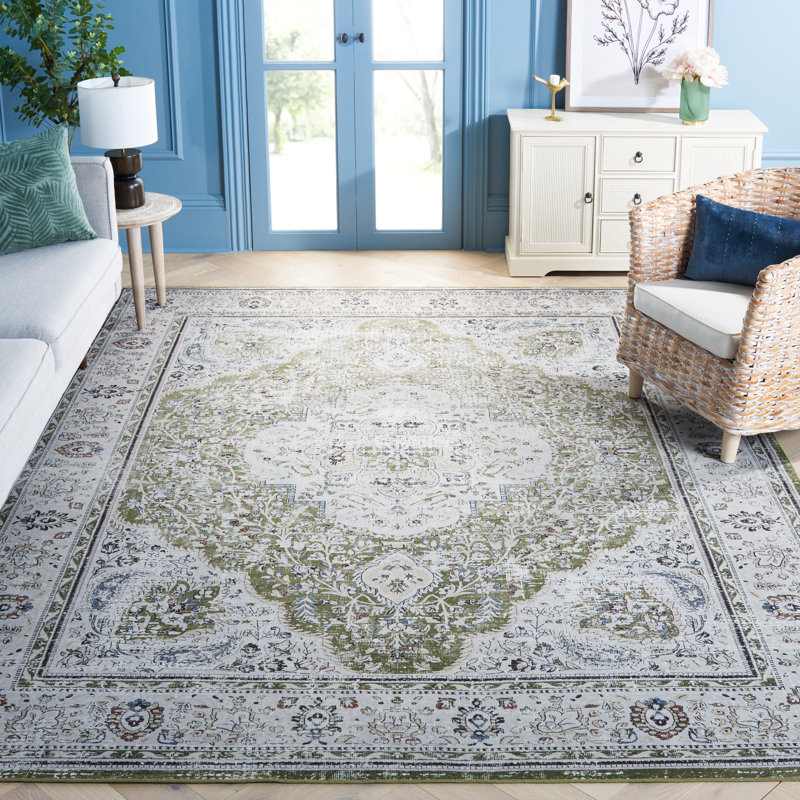 Czarnetzki Performance Machine Washable Oriental Rug, Rectangle 8' x 10'