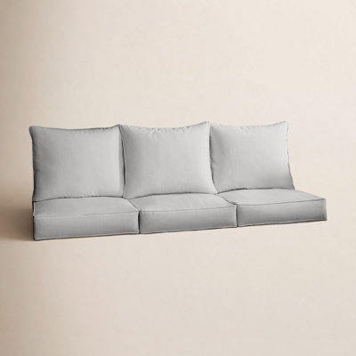 Sunbrella Bouclé Outdoor Sofa Cushion Set