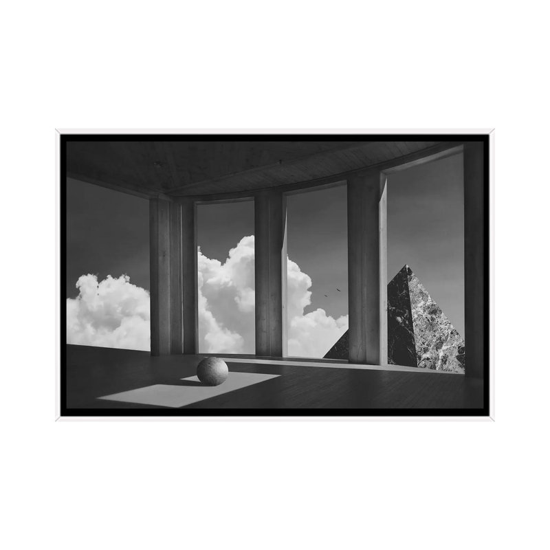 Sighting IV by Fran Rodriguez - Print on Canvas, 66.04 cm H x 45.72 cm W, White Floater Frame