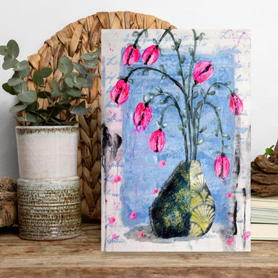 floral art Abstract Contemporary Wall Art Print