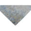 High-Quality Hand-Knotted Silver And Black Area Rug