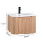 Meuble-lavabo mural de 24 po avec lavabo au design incurvé, finition en bois à texture ondulée, marbre de culture intégré-1590401850