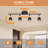 Track Lighting Fixtures Ceiling,4 GU10 Flexible Heads with Dimmable Bulbs