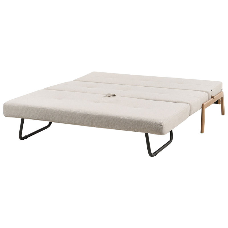 Axton 2 Seater Sofa Bed, Linen, Beige
