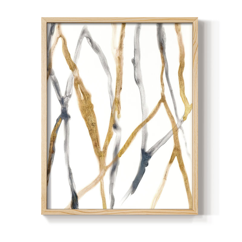 Reproduction encadrée RunnelX - bois massif, H 30 po x l 24 po