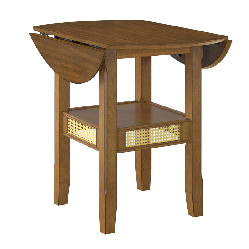 Pulukan Counter Height Dining Table, Chêne, Hauteur standard (hauteur de 30,19 po)