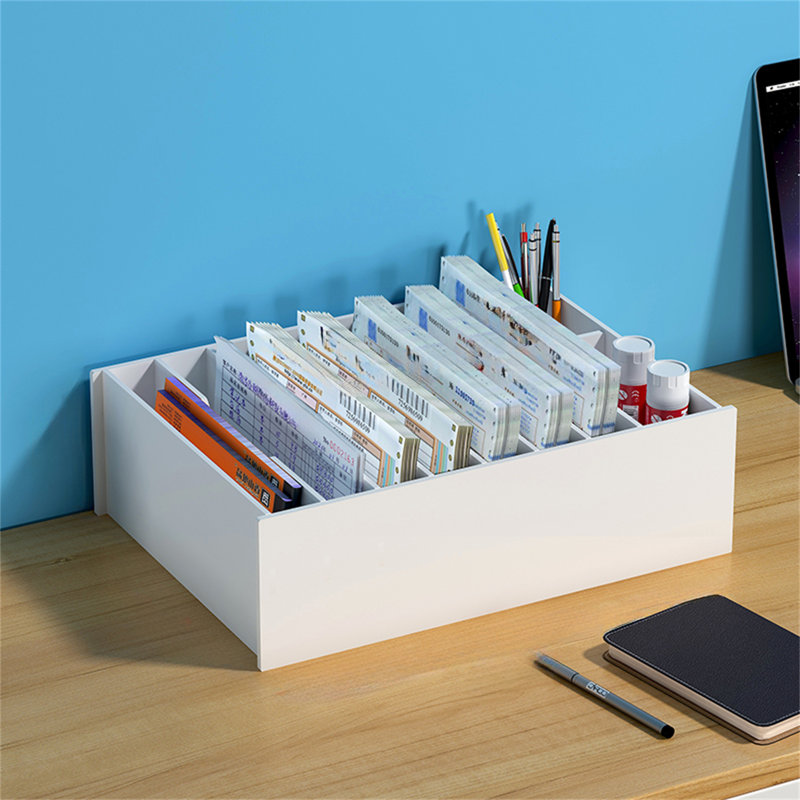 Rangement de bureau en plastique Luxcien