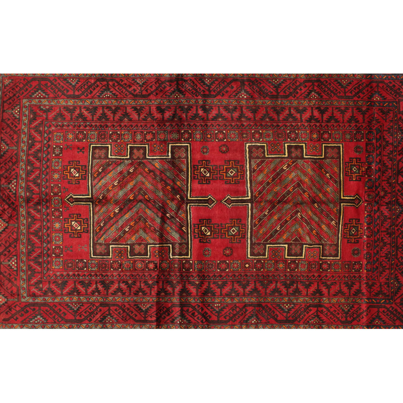 Oriental Indoor Rug, Rectangle 4' x 6'