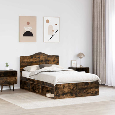 Solid Wood Bed