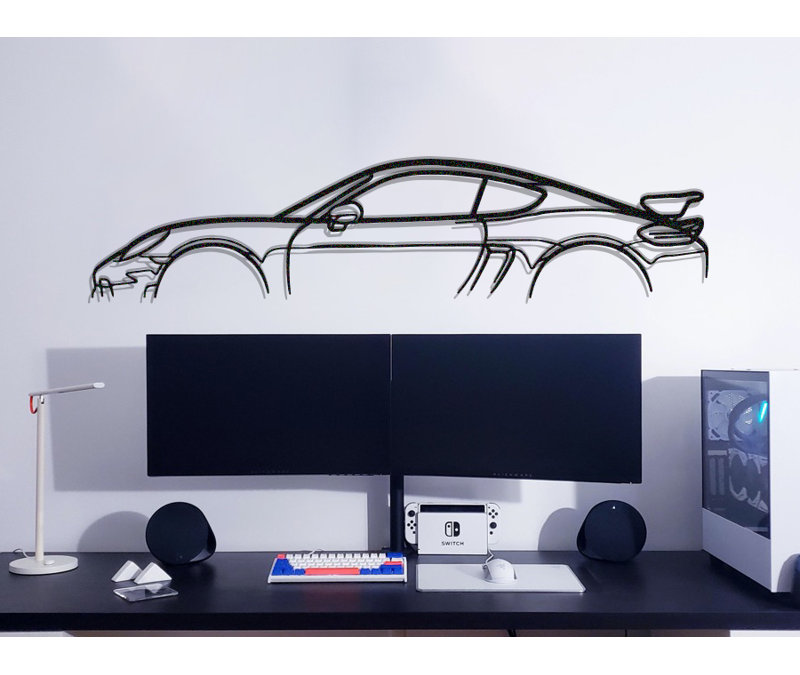 No Frame Print on Metal, 99" H x 23" W