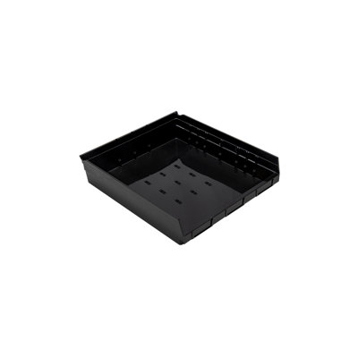 5CAB6247F4AB4B979FE6C0315F4811D6 Rangement de pièces économique noir L 18 po x l 17 po x H 4 po