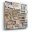 Art mural en verre Epic Art «Mombasa Village 2» par Coco Good-111168482