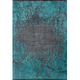 Rapture Brown/Gray Abstract Luxury Area Rug